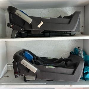 Two Nuna Infant Car Seat Bases